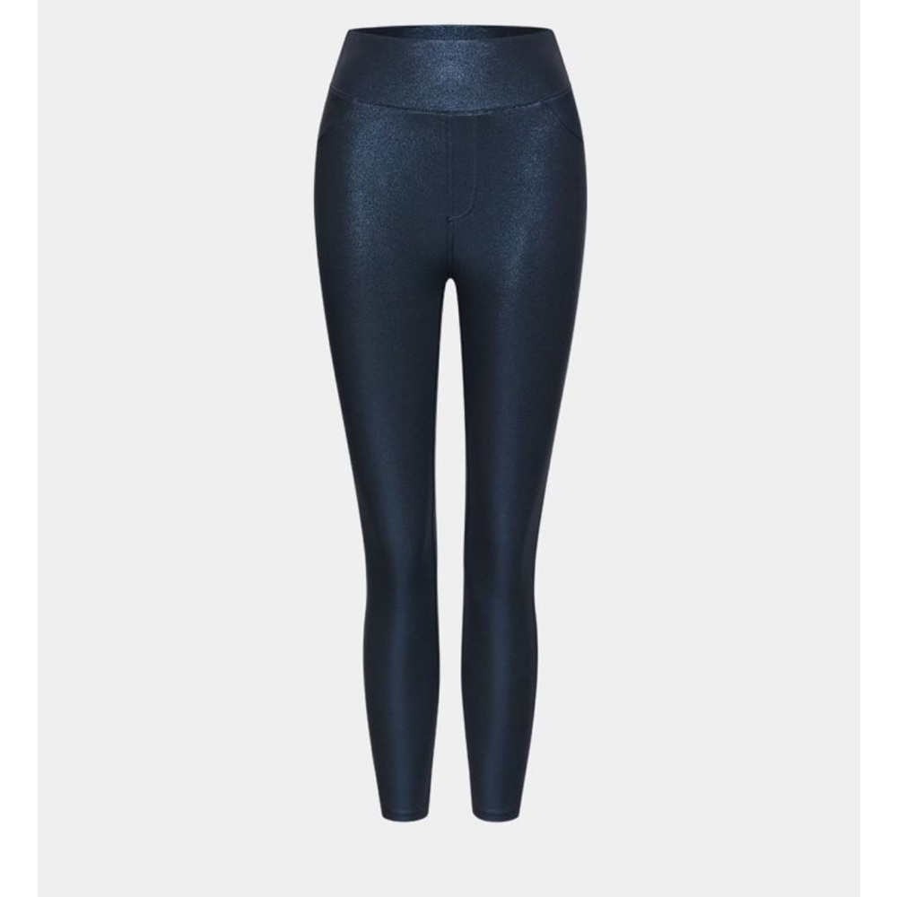 NWOT SIZE L HALARA SoftlyZero Faux Leather High Waisted Pocket Work Leggings